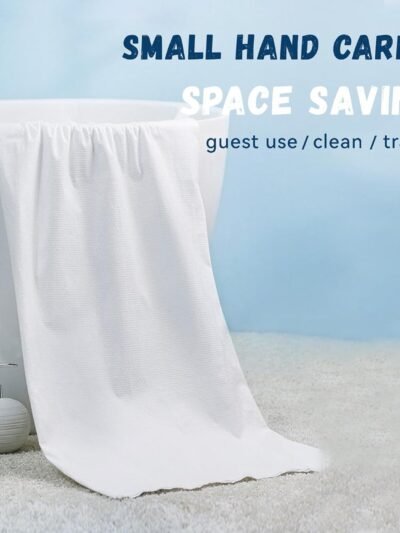 Compressed Travel Towel – Soft, Expandable & Hygienic Bath Wipe