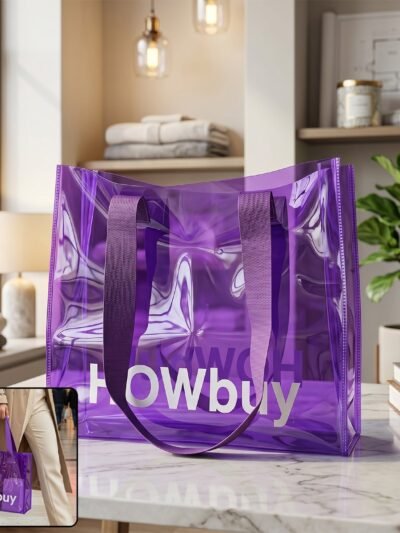 Transparent Carry Bag � Durable Eco-Friendly & Stylish Tote