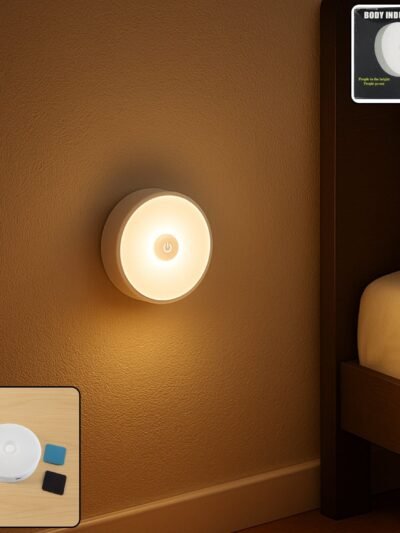 Motion Sensor Night Light – Rechargeable with Magnetic Mount