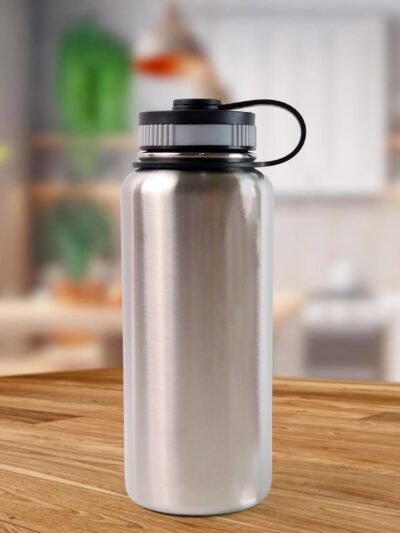 Stainless Steel Vacuum Insulated Water Bottle – Keeps Drinks Hot & Cold