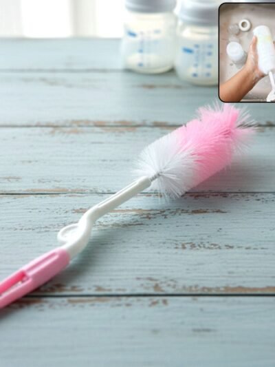 Bottle Cleaning Brush – 360° Rotary Handle for Thorough Cleaning