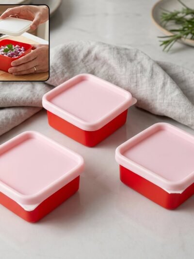 Mini Plastic Food Storage Container � Compact & Multipurpose Kitchen Organizer