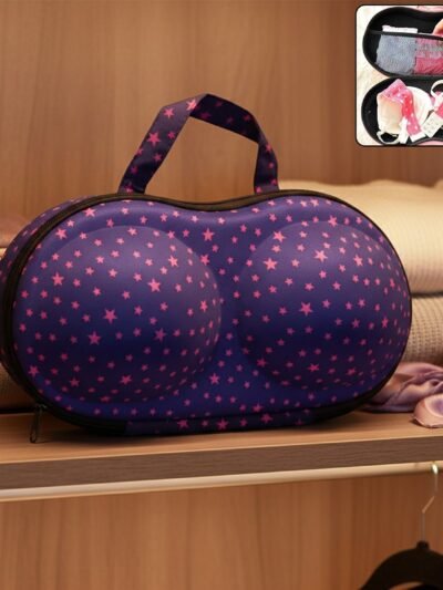 Bra Storage Case – Premium Hard Shell Travel Organizer
