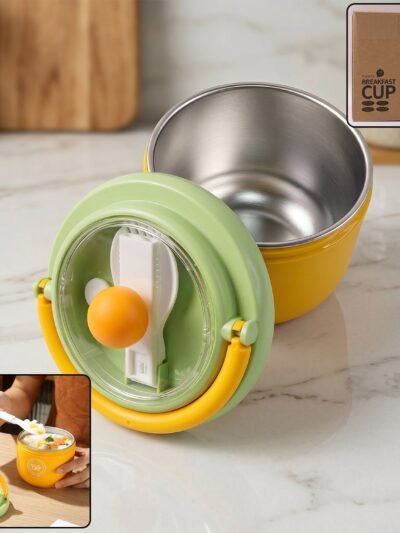 Leak-Proof Stainless Steel Lunch Box � Secure & Durable Design
