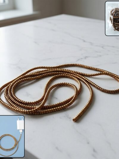 Spiral Cable Protector Sleeve – Durable Flexible Cord Saver
