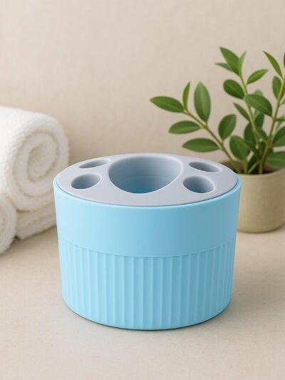 Bathroom Toothbrush Holder Stand – Durable Multipurpose Organizer