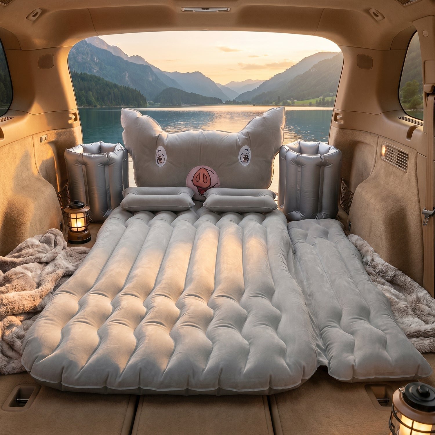 Portable Car Air Mattress � Easy Setup for Road Trips