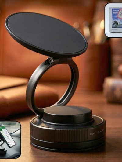 360° Rotatable Magnetic Phone Holder – Secure & Adjustable Car Stand