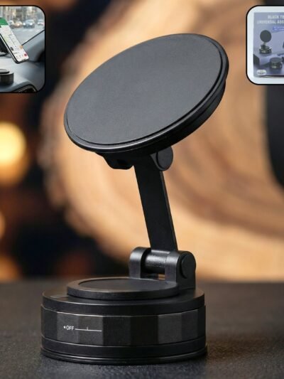 Mobile Phone Holder Stand – 360° Adjustable Magnetic Car & Desk Mount