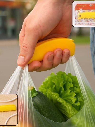 Silicone Bag Carrier � Comfort Grip & Keychain | JourneyMate