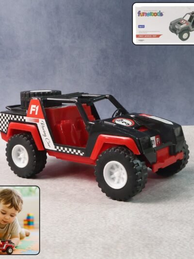Free-Wheel Racing Jeep Toy Car – Push & Go Adventure Fun
