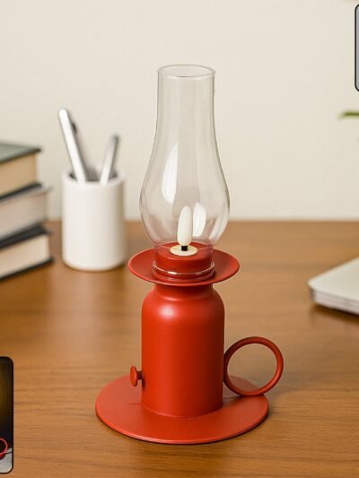 Vintage Style LED Candle Light Lamp – Safe Battery Operated Décor
