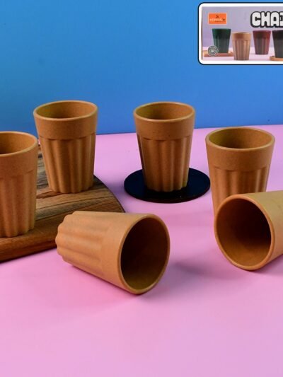 Traditional Chai Cups – Durable Set of 6 for Authentic Tea