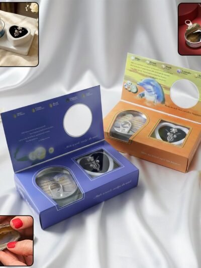 Pearl Necklace Gift Set – Elegant Heart Box & Inspirational Card