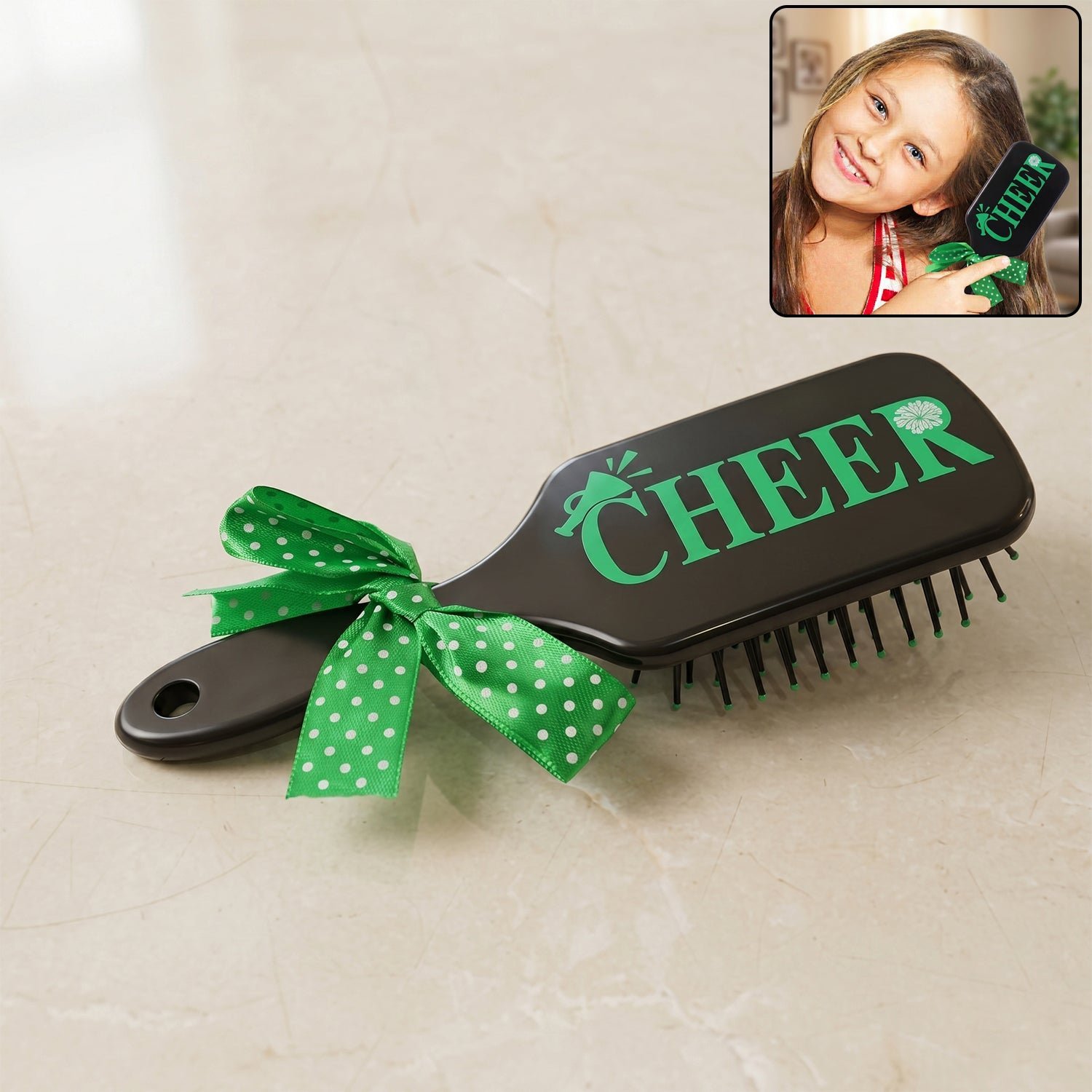 Kids Printed Hair Brush � Gentle Detangling for Soft Hair
