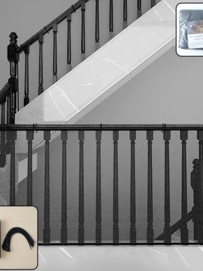 Kids Balcony Safety Net – Heavy Duty Child & Pet Protection 6x90m