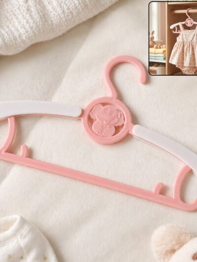 Plastic Children's Clothes Hanger � Durable & Lightweight for Nursery