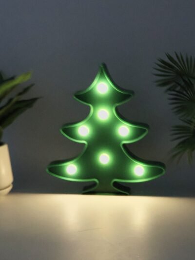 Christmas Tree LED Decorative Night Light – Battery Operated Cozy Glow
