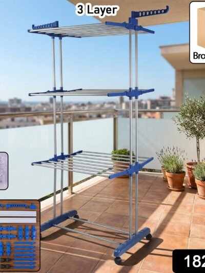 Clothes Drying Rack � Foldable, Portable & Space-Saving Design