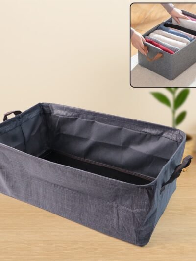 Foldable Cloth Storage Organizer Bag – Lightweight & Portable 46x27 cm
