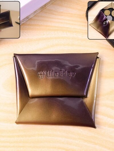 Coin Pouch � Compact, Foldable PU Leather Wallet for Daily Use