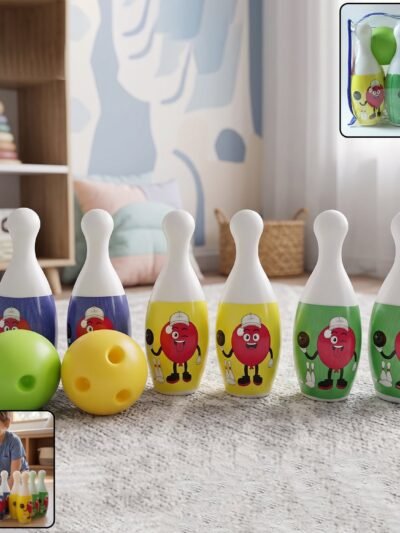 Kids Bowling Set � Develops Motor Skills & Coordination