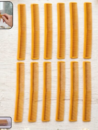 Plastic Hair Comb Set – Durable & Anti-Static for Daily Use