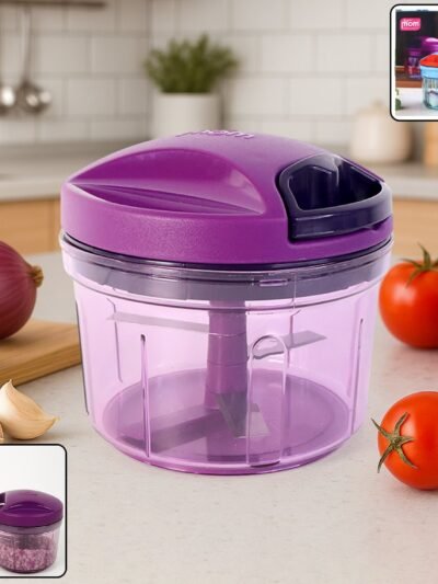Vegetable Chopper 750ml – Efficient Pull String Cutter