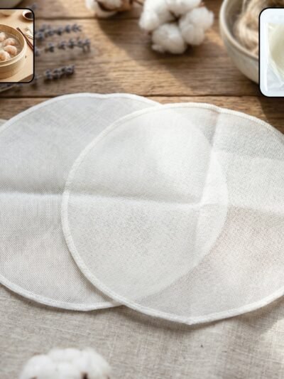 Reusable Cotton Steam Cloth – Non-Stick, Eco-Friendly, Easy to Clean