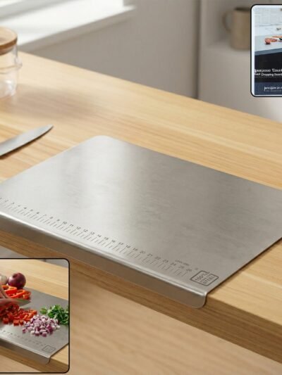 Stainless Steel Chopping Board – Hygienic & Durable for Kitchen