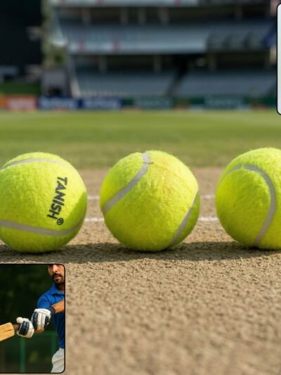 Tennis Ball Set – Durable Bright Yellow Balls for Practice & Play