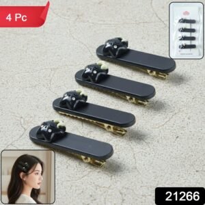 Cute Cat Hair Clips – Premium Matte Finish Set of 4