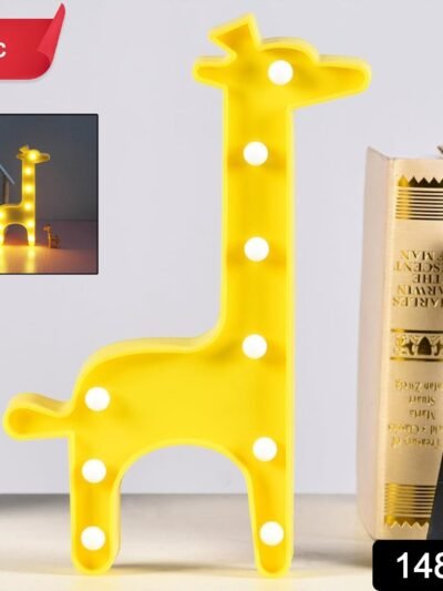 Giraffe LED Decorative Night Light – Battery Operated Kids Lamp