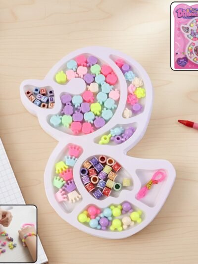 Kids Beading & Jewelry Making Kit – Creative Craft Set for Children