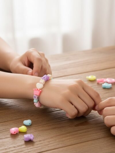 Jewellery Making Kit – DIY Beading Craft Set with Organizer