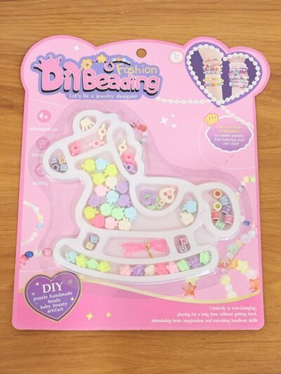 DIY Kids Beads Jewellery Making Kit – Creative Craft Set