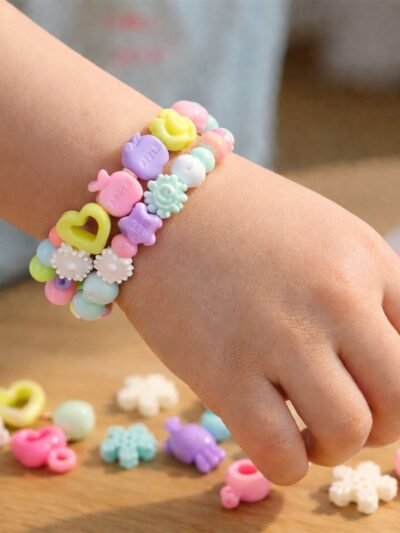 DIY Fashion Beading Jewellery Making Kit – Creative Craft Set for Kids