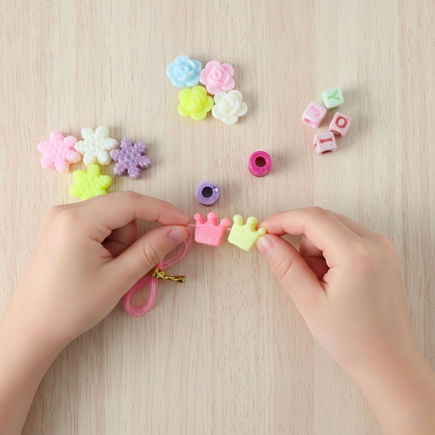 DIY Beading Jewellery Making Kit – Creative Craft Set for Kids