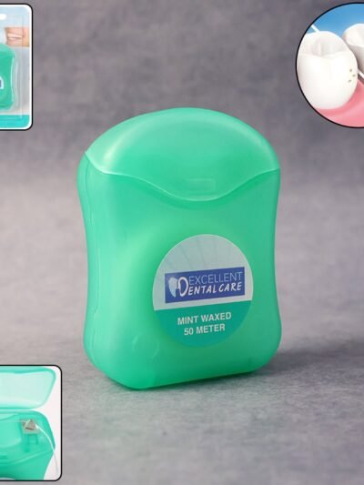 Mint Waxed Dental Floss – Smooth Glide & Fresh Breath 50m