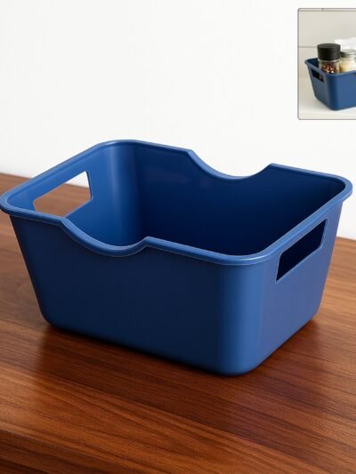 Storage Basket Organizer – Durable, Compact Utility Basket with Handles