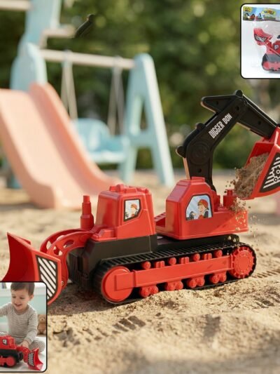 Digger Don Construction Track Toy – Realistic & Durable Kids Vehicle