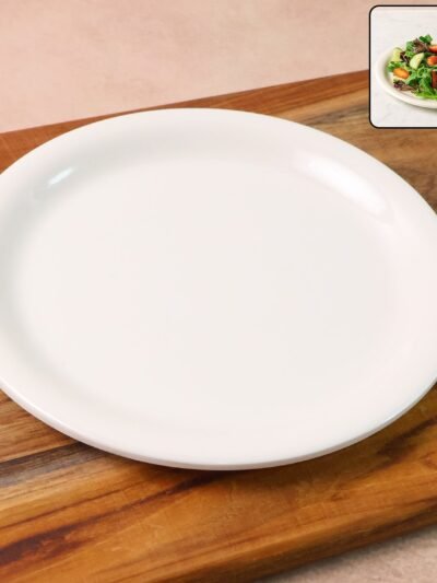Plastic Round Dinner Plate – 19 cm Durable & Lightweight