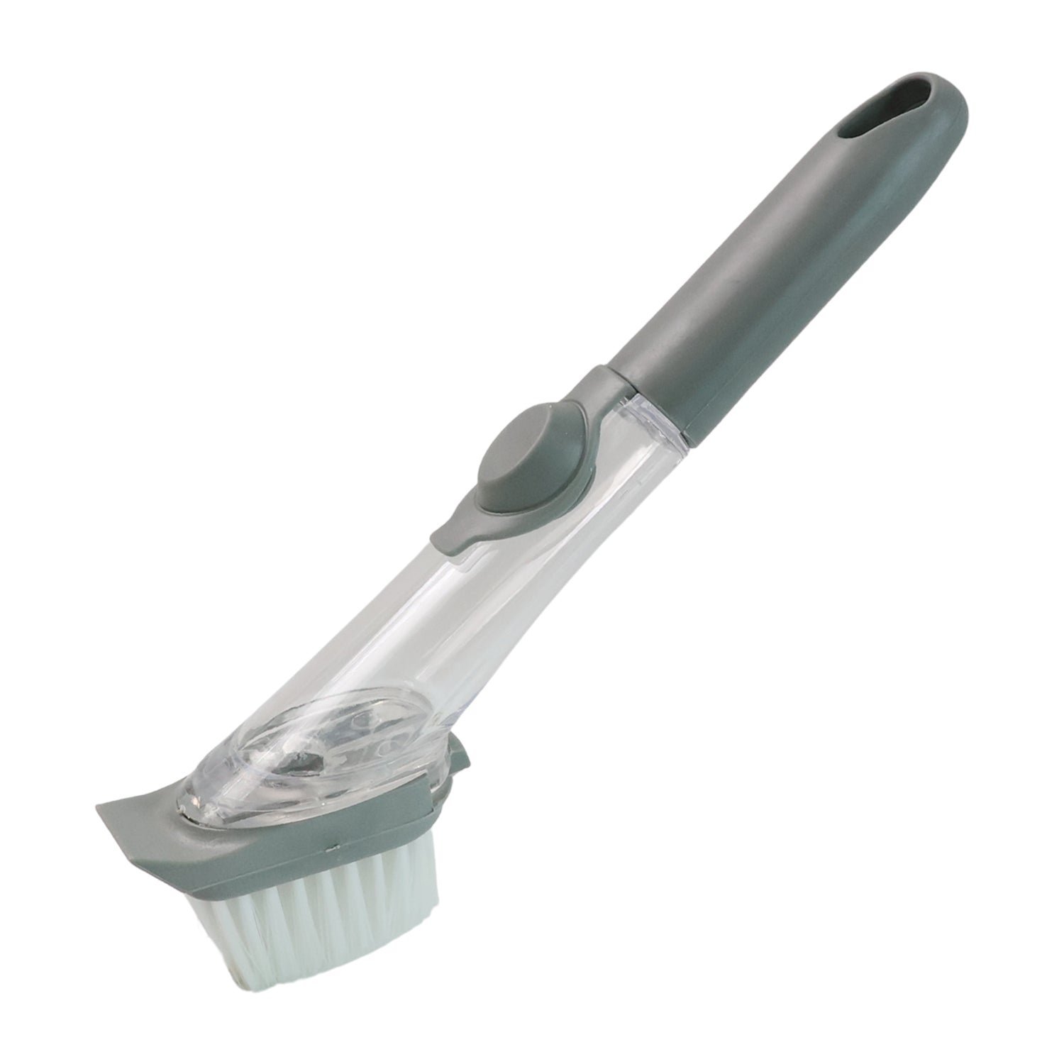 Soap-Dispensing Dish Brush – 2-in-1 Refillable Kitchen Scrubber
