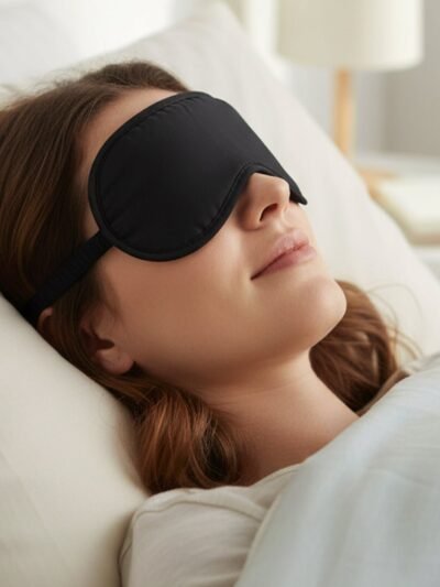 Sleep Eye Mask – Light Blocking & Adjustable Fit for Restful Night