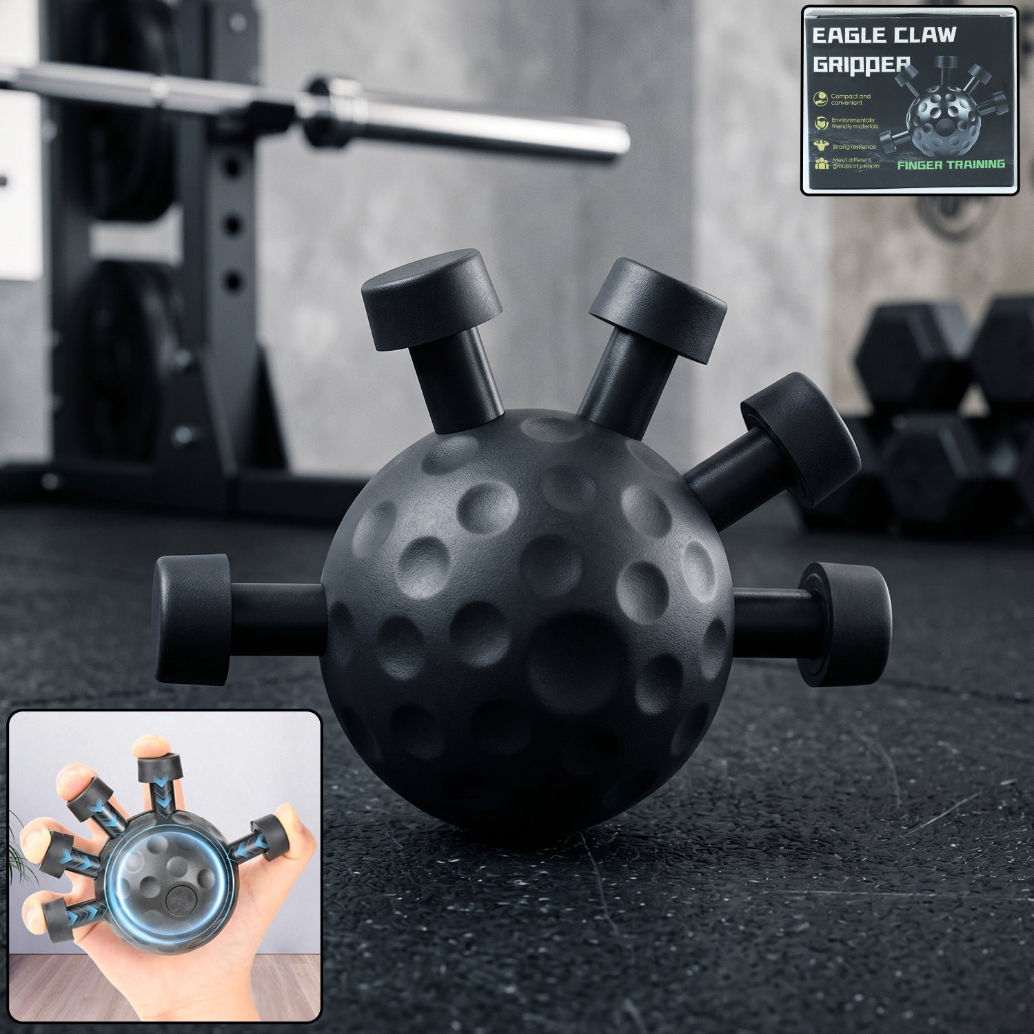 Grip Strength Trainer � Portable Hand & Finger Exercise Tool