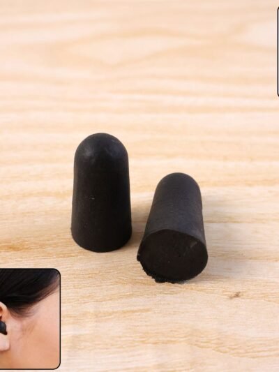 Soft Noise Reduction Ear Plugs – Comfortable & Reusable Pair