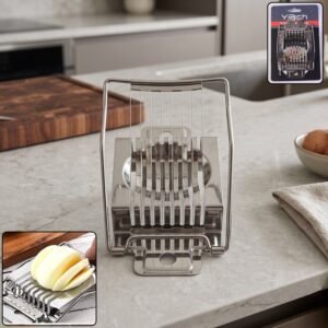 Stainless Steel Egg Slicer � Neat, Even Slices Every Time