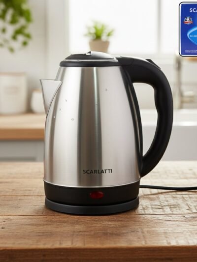 Electric Kettle 2L – Fast Boil Stainless Steel Durable Design