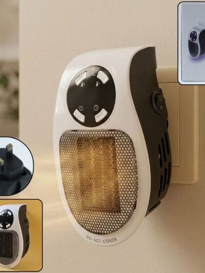 Portable Electric Room Heater – Compact 500W Space Heater for Small Indoor Spaces