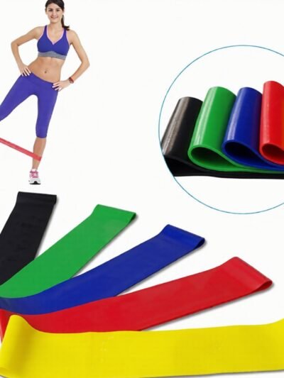Elastic Resistance Exercise Bands – Full Body Workout Set for Home